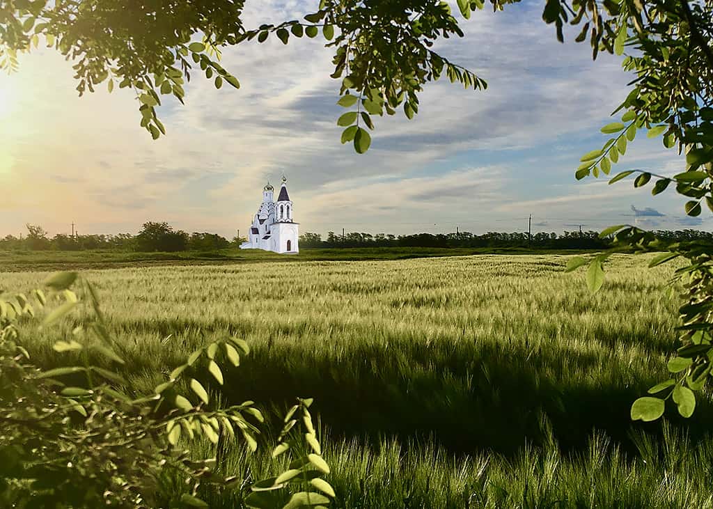 Как выглядит место, где был храм